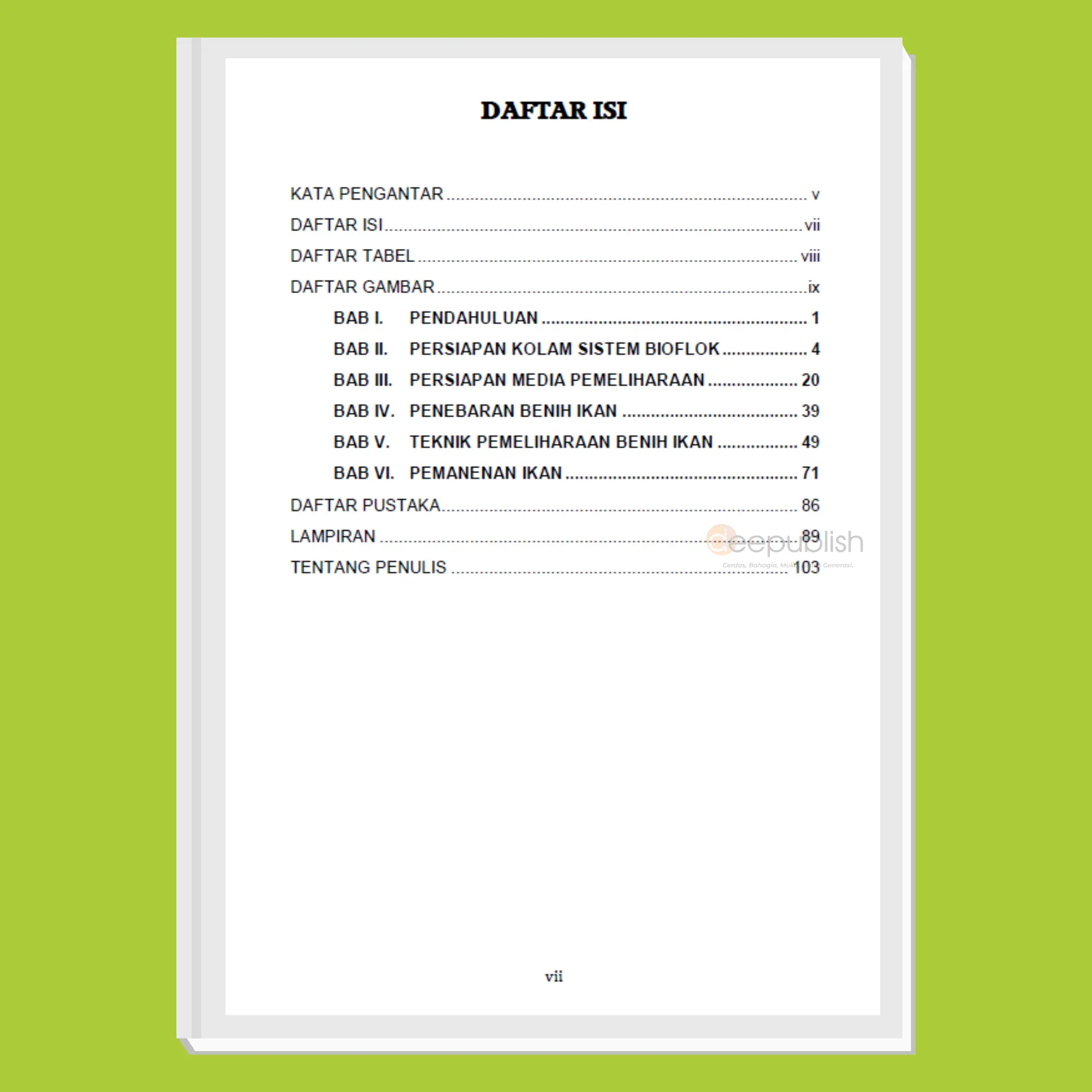 Buku Budidaya Ikan Sistem Bioflok