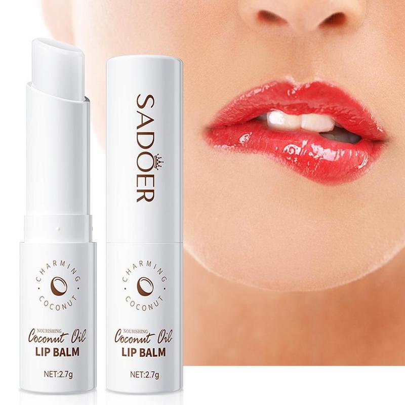 Product Introduction of SADOER Coconut Lip Balm Hydrating Moisturizing And Anti-cracked Lip Balm 12