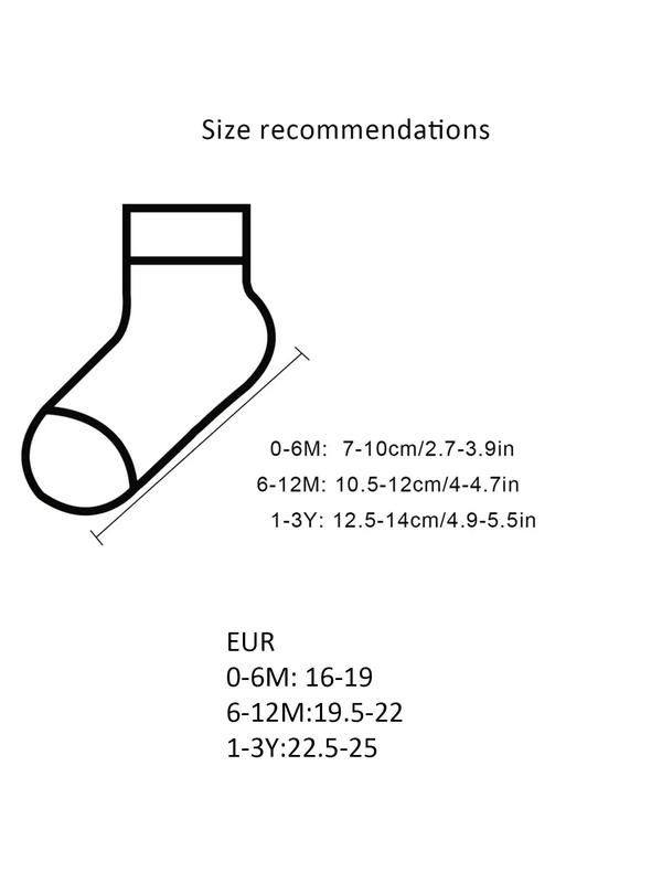 Unisex Baby's Smile Face Print Crew Socks, Soft Comfy Breathable Socks for Daily Wear, Kid's Socks for All Seasons 3