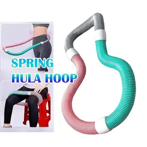 "BUSINES SPORT Soft Spring Hula Hoop Protable Lembut Elastis untuk latihan keluarga Dibawa "