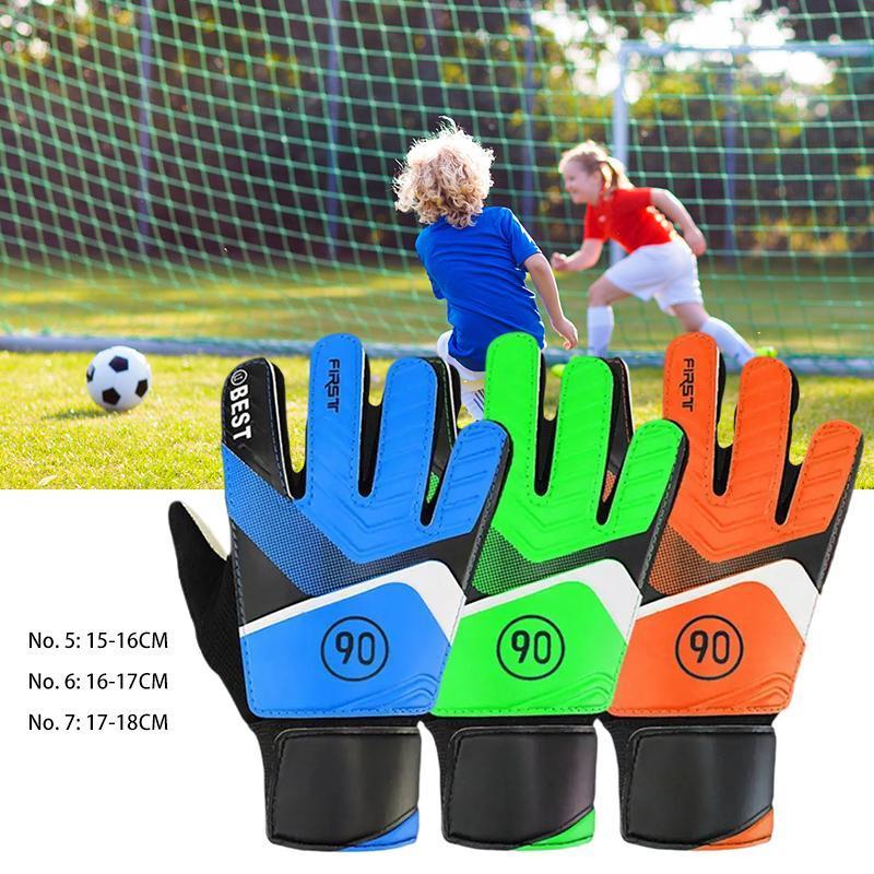 Găng Tay Thủ Môn Bóng Đá, Dành Cho Trẻ Em, Chất Liệu Xốp, Chống Mài Mòn, Chống Trượt, Thích Hợp Cho Người Thủ Môn