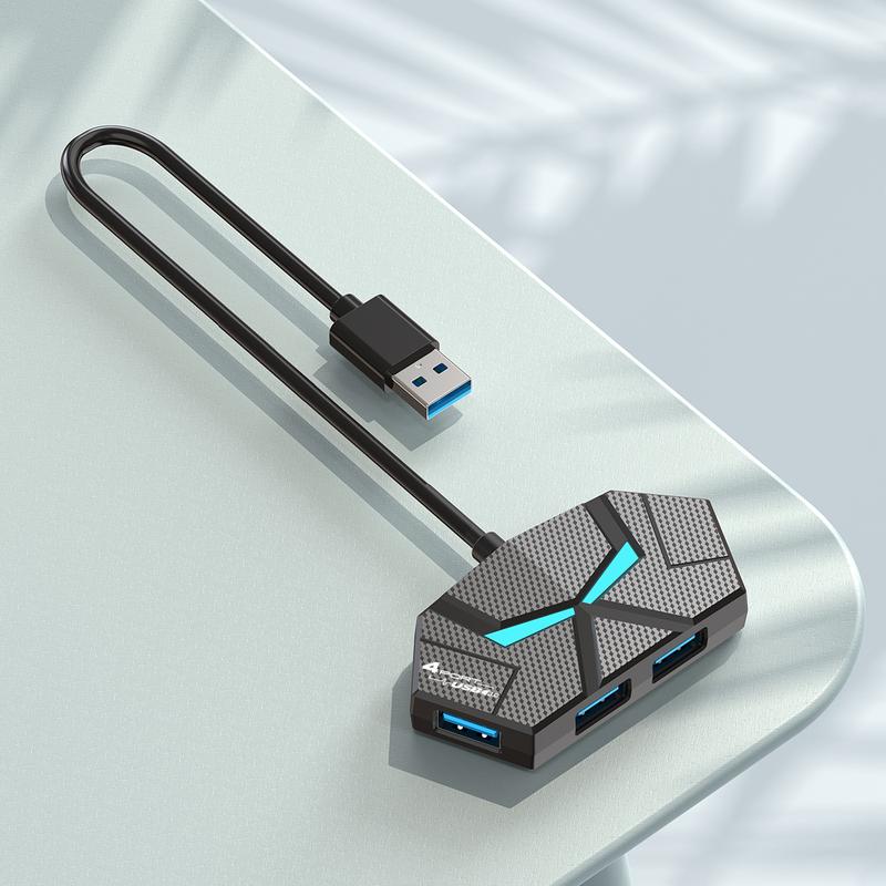 3.0USB Extender Expansion Dock One Drags Seven Port Hub Computer Notebook External USB Flash Drive Conversion Multifunctional 7