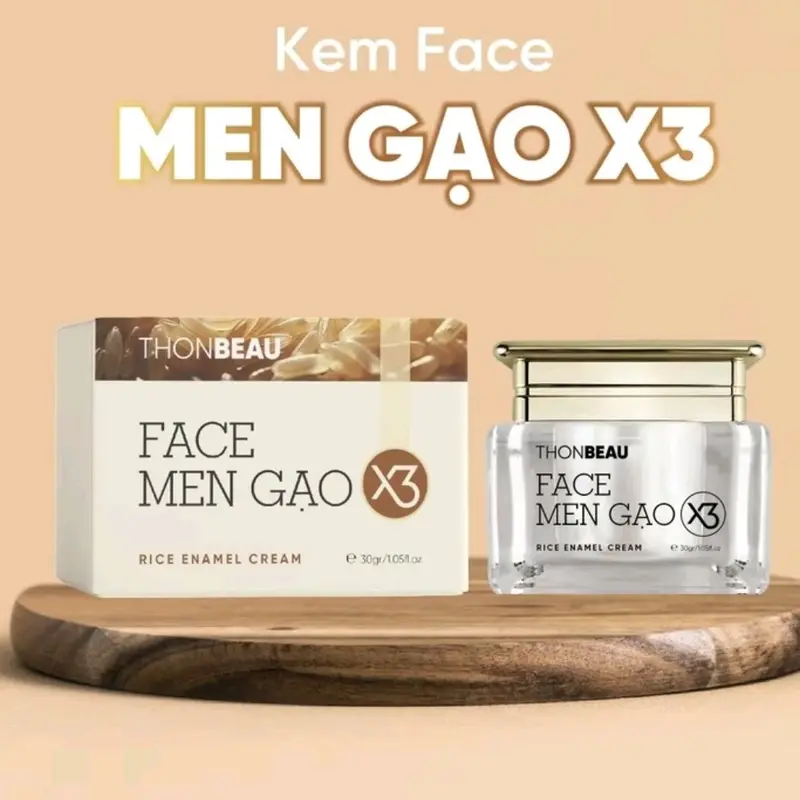 Kem THONBEUTY men gạo x3 hủ lớn chính hãng Skincare 0