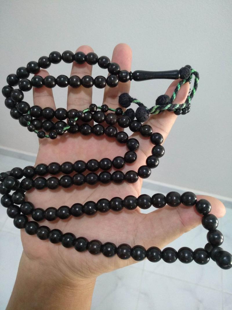 Product Introduction of 100% original Egyptian abanus core rosary beads size 10mm 100 pieces 30