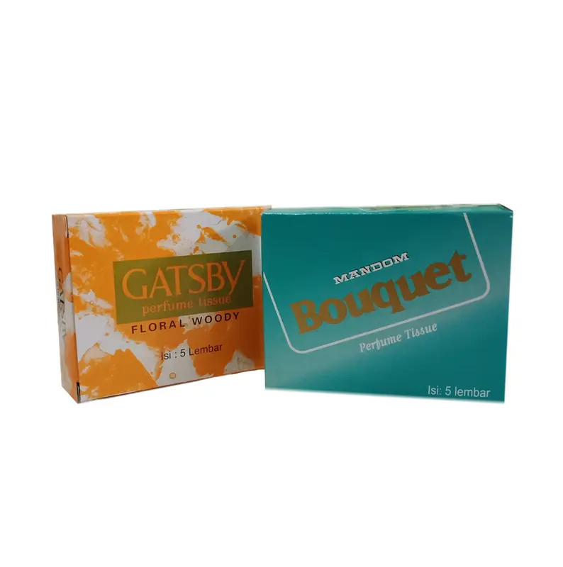 Tissu Basah Pria Mandom Bouqet dan Gatsby Perfume Tissue Tisu Wet Wipes Tubuh 3