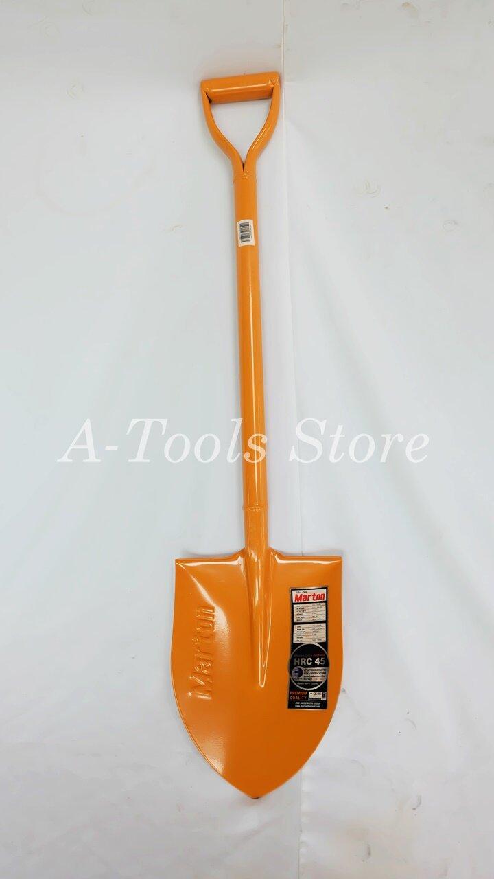 Product Introduction of MARTON พลั่ว ปลายตัด ปลายแหลม *สีส้ม พลั่วตักดิน ตักทราย ตักหิน กรวด แข็งแรง ได้มาตรฐาน **ส่งเร็ว ของแท้100%** 18