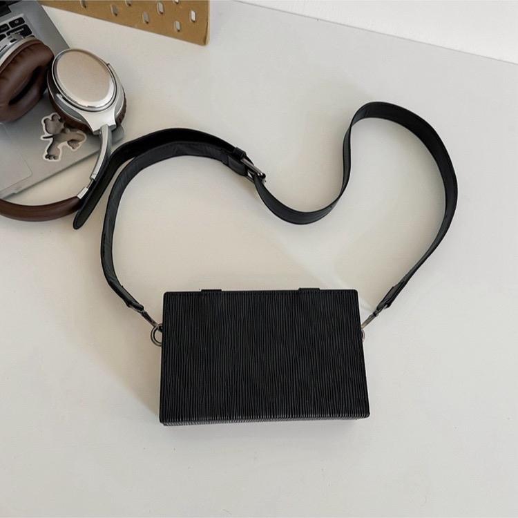 Túi đeo vai xuyên biên giới dành cho nam, túi đeo chéo đa năng thời trang, túi hộp giản dị và thời thượng Bag Da 7