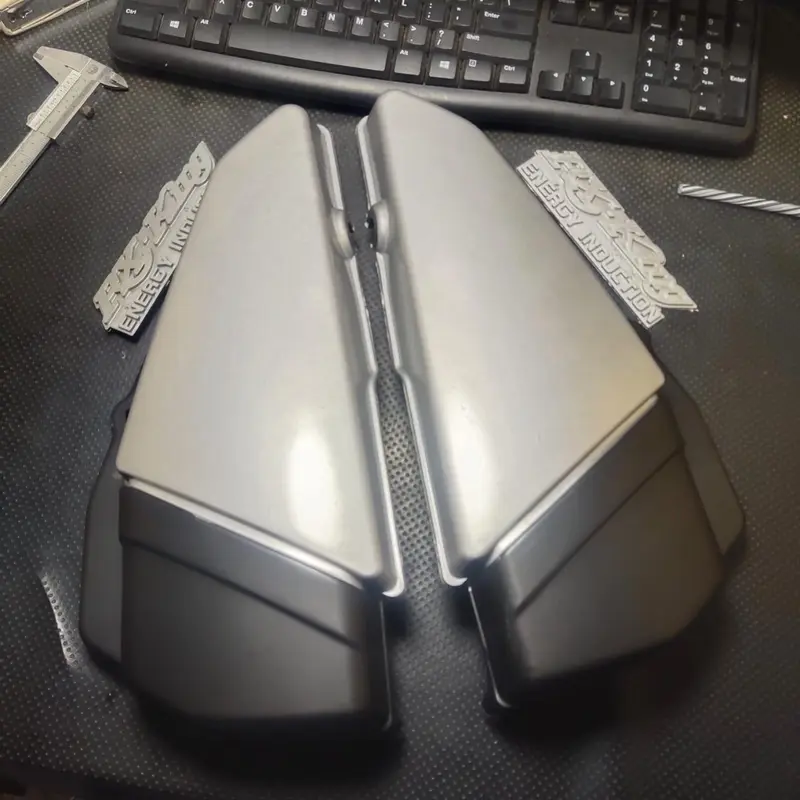 Bok aki Yamaha RX King silver set kanan kiri cover tutup aki Yamaha RX King 0