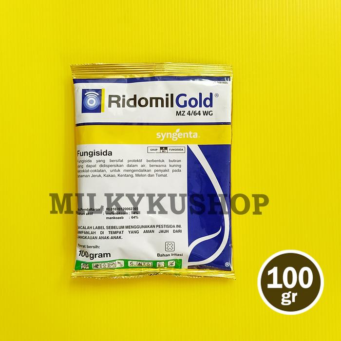 Gambar RIDOMIL GOLD MZ 4 64 WG 100 GRAM FUNGISIDA dari milkykushop_NEW Kota Administrasi Jakarta Barat Tokopedia