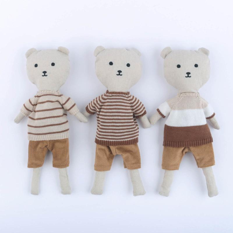 Dress Up Bear Game Stuffed Animals Baby Shower Gift Toy Dressing Game 4