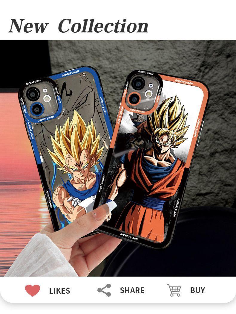 Product Introduction of Dragon Ball - Ốp Điện Thoại Apple 14/13/12/ 11 Wukong Xs Vegeta 7plus, hợp thời trang, 8, áp dụng 6 0