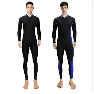 Baju Renang Selam Dewasa Full Body Panjang Lengan Premium Bahan Spandex Terlaris Unisex Pria & Wanita Nyaman Tidak Menerawang