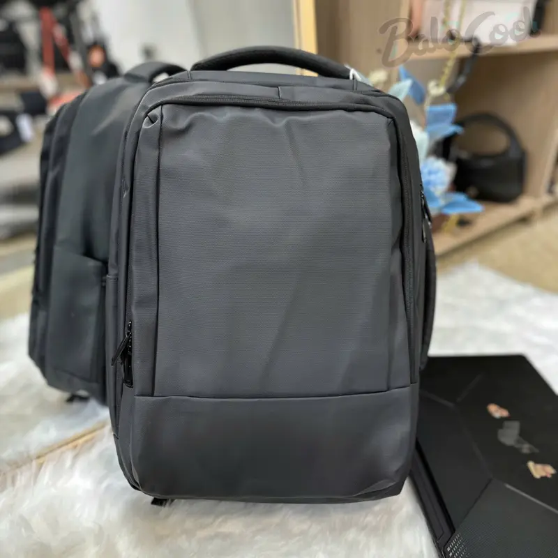 Balo Du Lịch Laptop 16inch BC753 Da PU Có Ngăn Mở Rộng 0