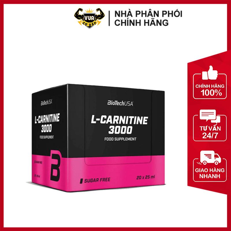Thức uống dạng shot L-Carnitine 3000 BioTechUSA - 25ml (T9.2025) 1