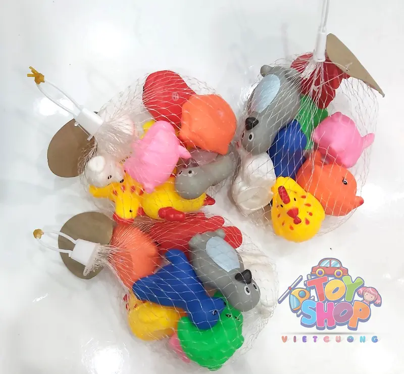 Túi 6 Con Thú Chip Dễ Thương Cho Bé 2