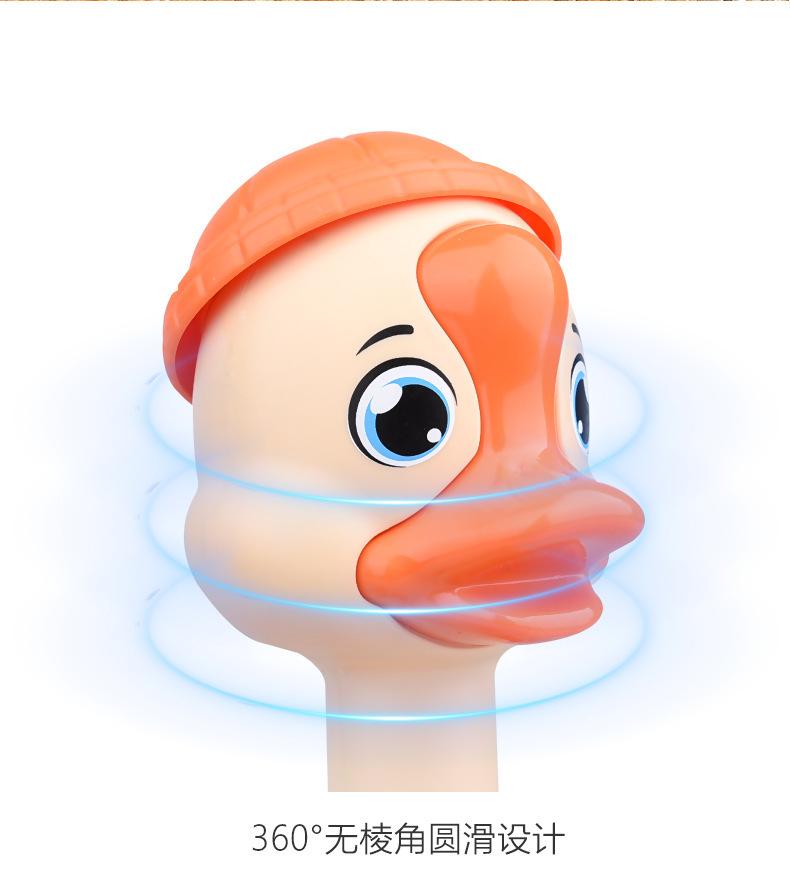 Product Introduction of Children's HY-820 Push Swing Small Yellow Duck Inertia Pull Back Car Cute Baby Educational Toys 5