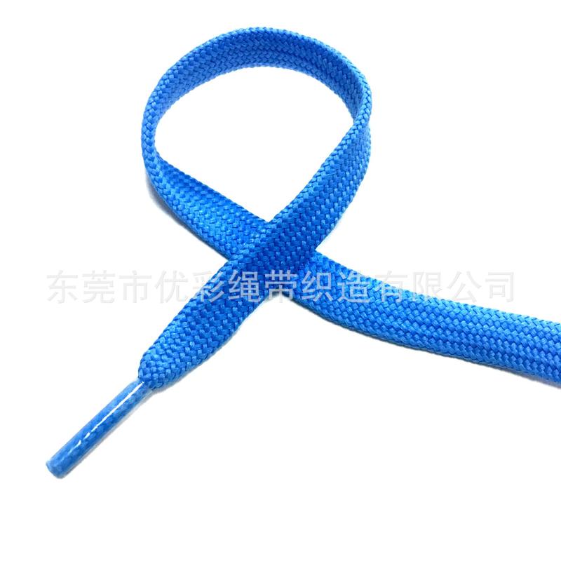 Product Introduction of Factory Sample Polypropylene/Nylon/Polyester 5mm-20mm Colorful Braided Flat Rope for Processing Shoelaces and Clothing Cotton Rope 20