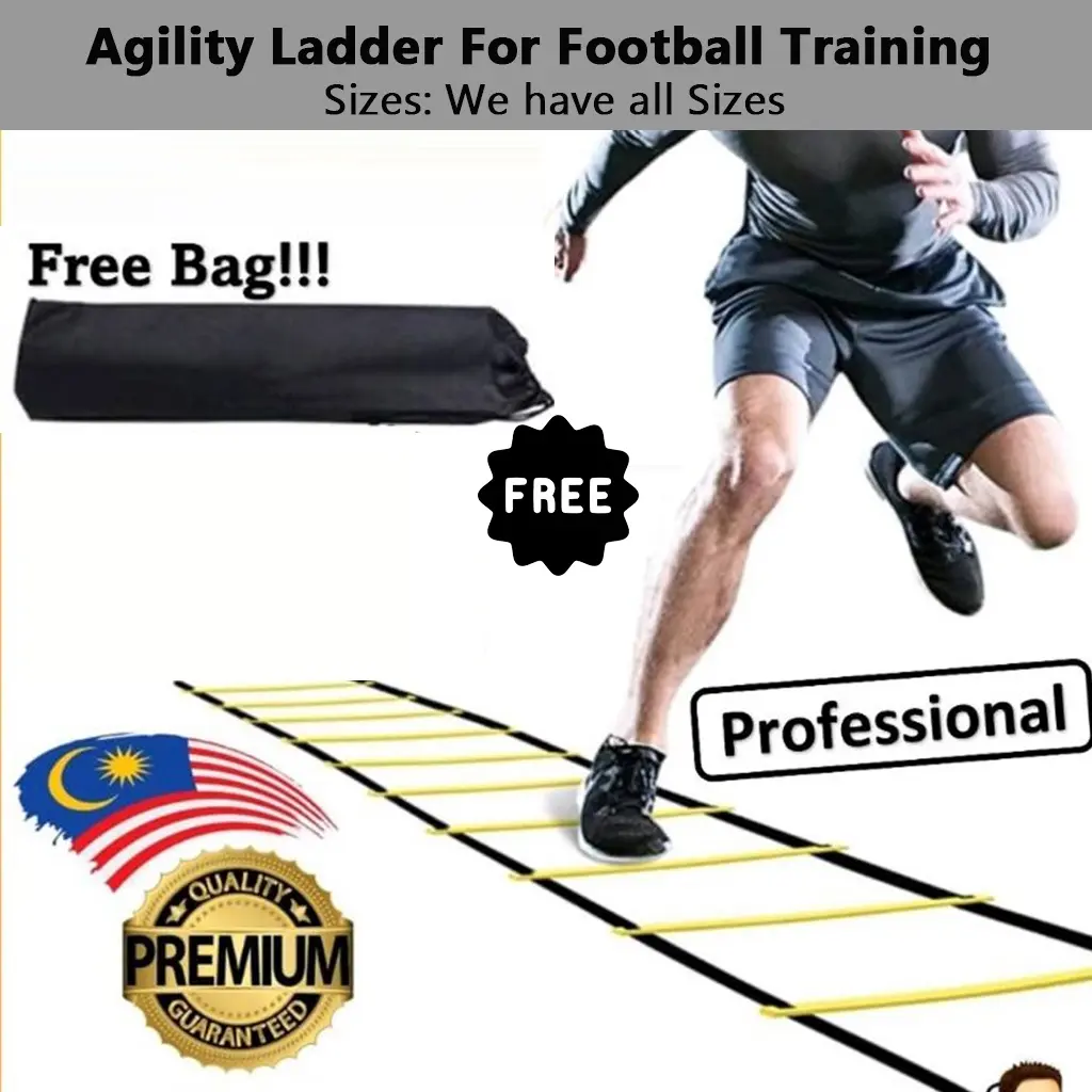 3H Fitness Football Training Agility Ladder Speed Sensitivity Nylon Football Supplies Ladder Foldable Rope Training