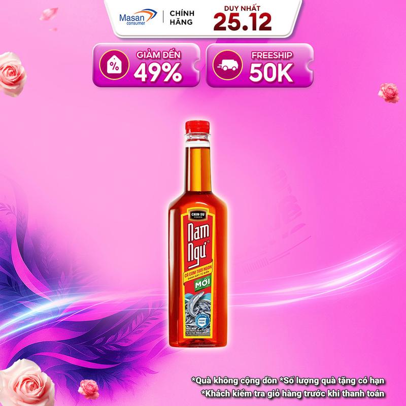 (Chọn loại) Nước mắm Nam Ngư 500ml/750ml/900ml