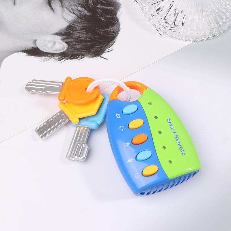 Product Introduction of Baby Toy Musical Cartoon Car Key Vocal Sounds Smart Remote Car Voices Pretend Play Educational Toys For Children Baby Music Toys 18