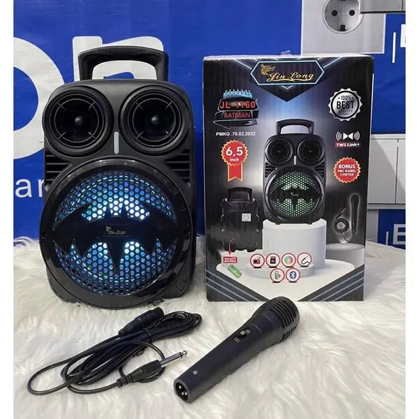 SPEAKER BLUETOOTH BASS 6.5 INCH KARAOKE MKC KIMISO-3391 6.5 -INCH BLUETOOTH SUARA OUTDOOR OUTDOOR RAISING BASS DENGAN MIKROFON DENGAN MIKROFON K SPEAKER TARI PERSEGI PERSEGI 4