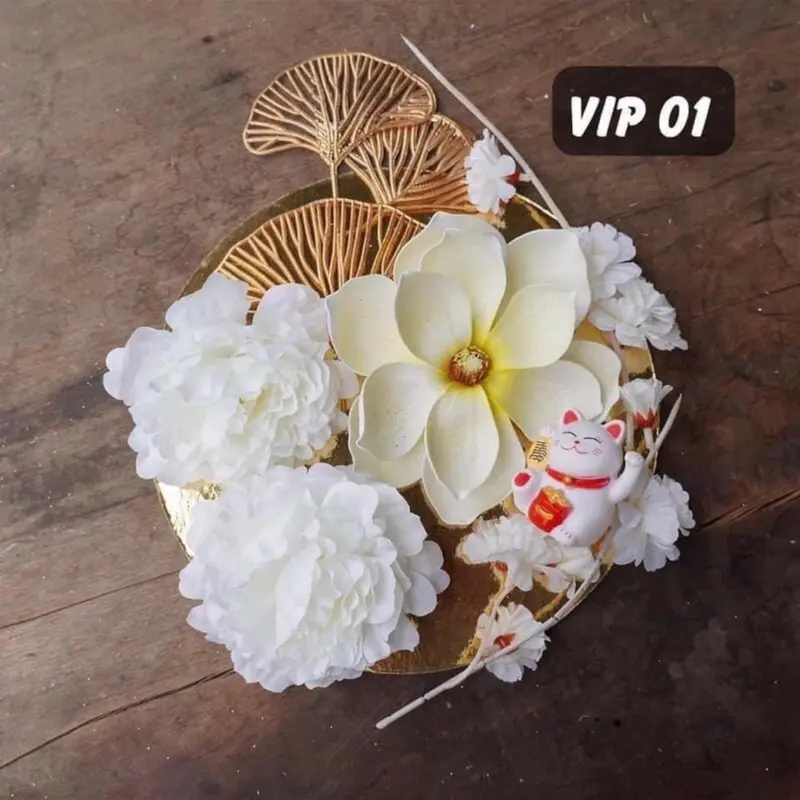 Set trang trí tháp oản ngày tết Đồ trang trí 7
