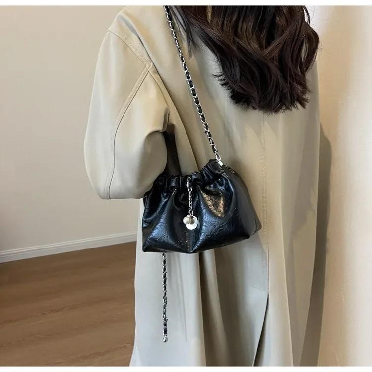Product Introduction of Millennium Bag Women 2025 New High Sense Shoulder Bags Summer Chain Bag Fashion Bucket Bag Messenger Bags Purses Handbags 25