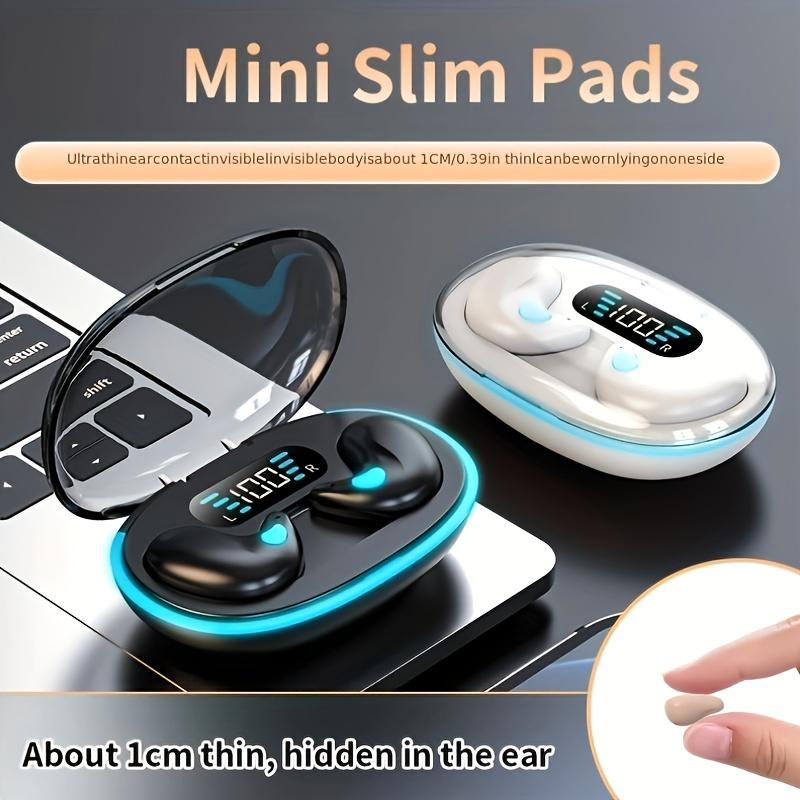 SENBENBAO Tai nghe nhét tai ngủ X55 với âm thanh nổi Hi-Fi không thấm nước tích hợp mic khử tiếng òn cho iPhone Andriod điều khiển cảm ứng Nghe Nhạc