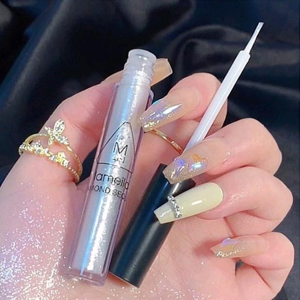  Nhũ mắt Lameila nhũ bắt sáng phấn highlight kim tuyến lấp lánh trang điểm makeup mắt nội địa trung Phấn Mắt Đánh Mắt Trang Điểm Mắt Bảng Phấn Mắt Eyeshadow 