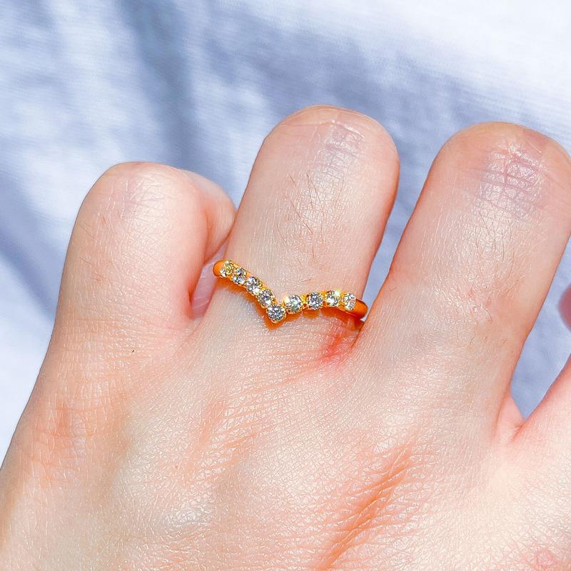 Product Introduction of Cincin aurel V permata kadar 16k 13