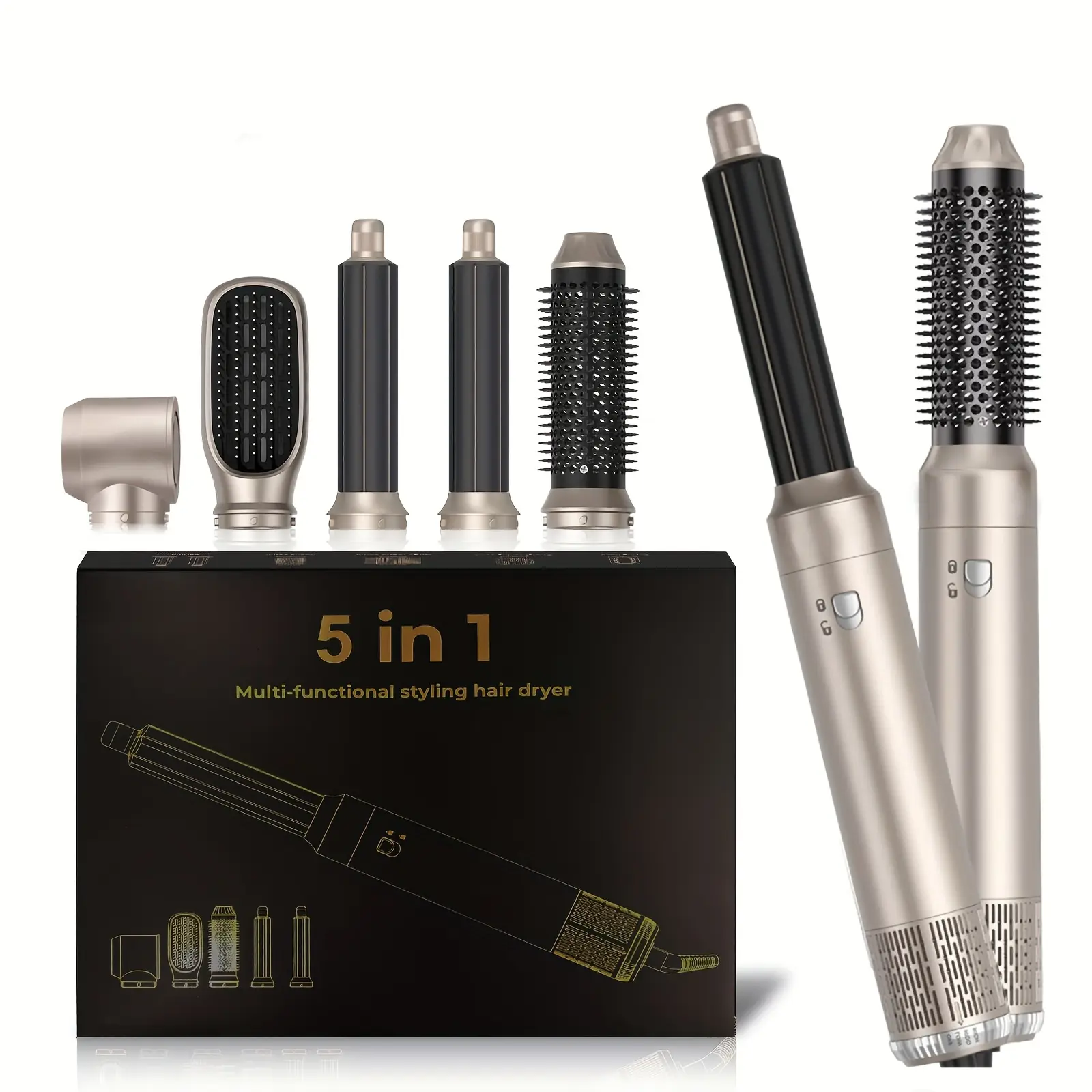 5-in-1 Sculpt ヘアドライヤー 5-in-1 ホットエアスタイリングヘアドライヤー 乾燥・カール