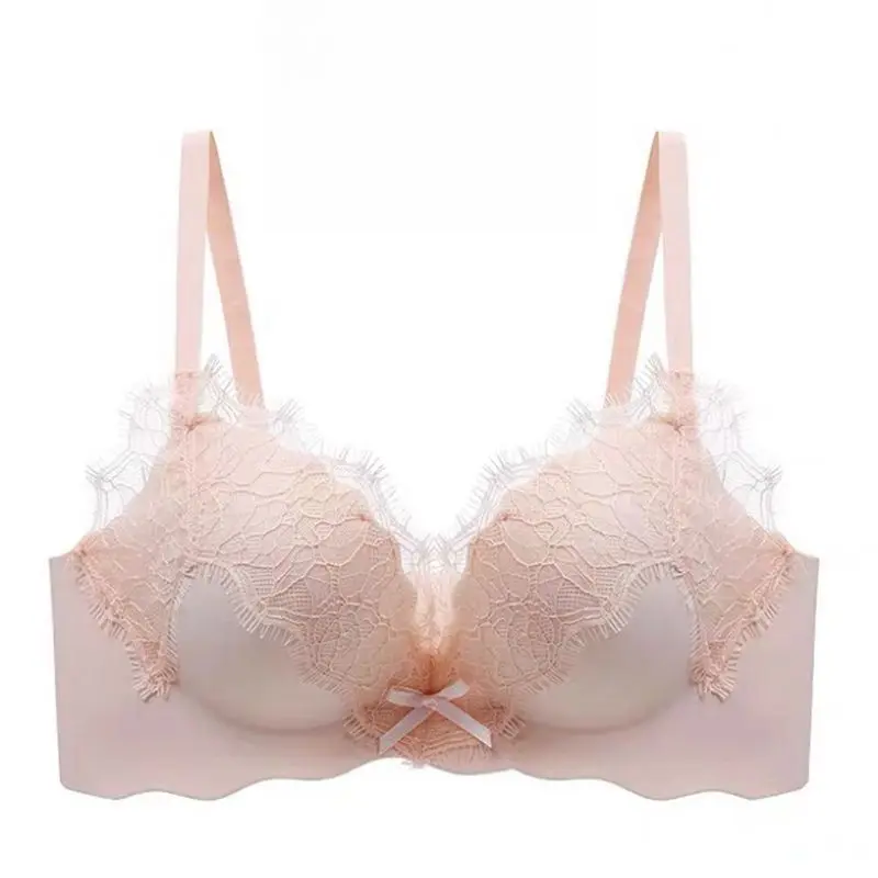 Áo Ngực Nâng Ngực Nhỏ Ren Gợi Cảm Cho Nữ Không Gọng Chống chảy xệ Đồ Lót 7