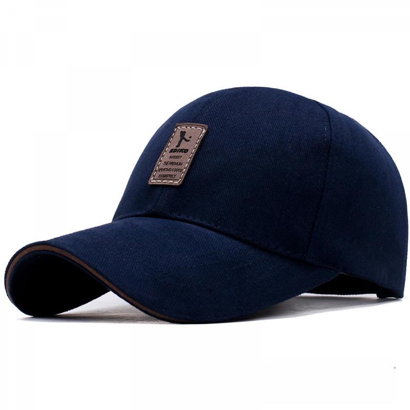 Mũ Bóng Chày Nam, Phong Cách Hàn Quốc Mới, Mũ Lưỡi Trai Logo Giữa, Unisex, Thích Hợp Cho Mùa Xuân Và Mùa Thu, Mũ Chống Nắng Giải Trí Ngoài Trời. Hat Nón 2