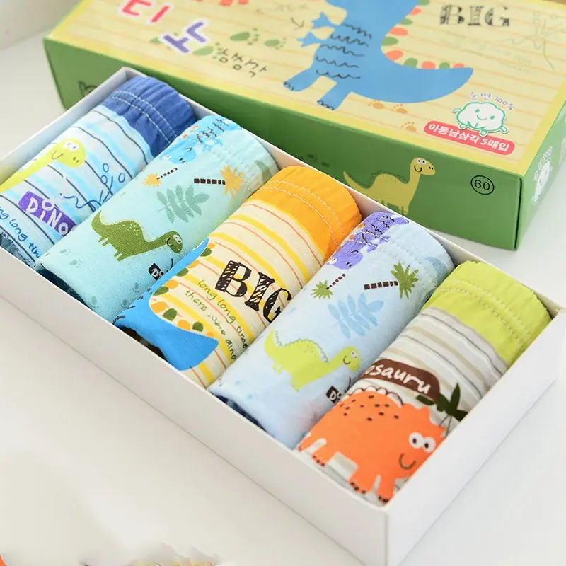 Celana Dalam Anak laki laki box umur 0-14 Tahun Dino  murah lusinan Grosir Fashion