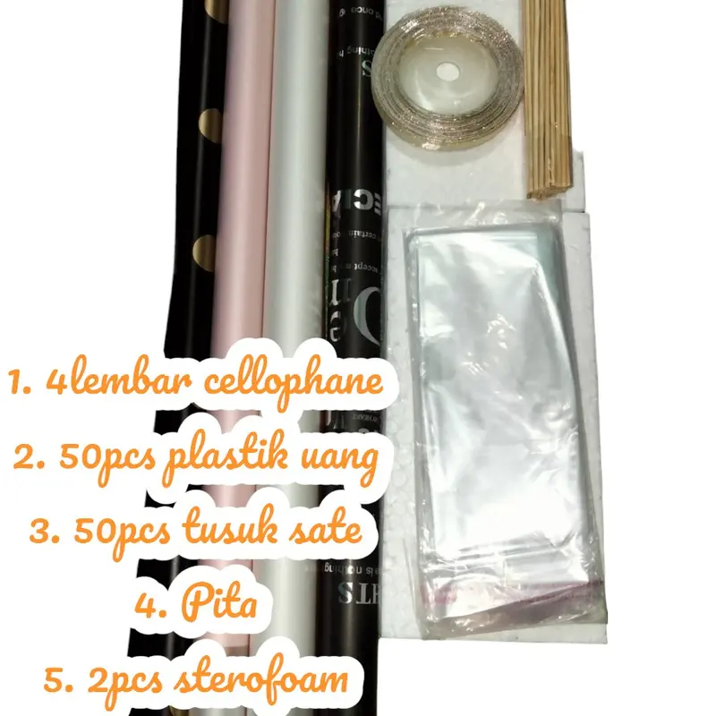 PAKET BELAJAR BIKIN BUKET 7