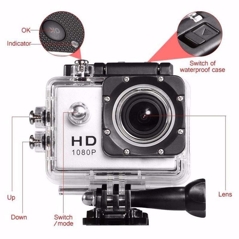 CAMERA Hành Trình Đi Phươt A9 -Camera Hành Trình 1080 Sports Cao Cấp Chống Nước 4K Giúp Bạn Lưu Lại Những Chuyến Đi Chơi Du Lịch...Bảo Hành Lỗi 1 Đổi 1 2