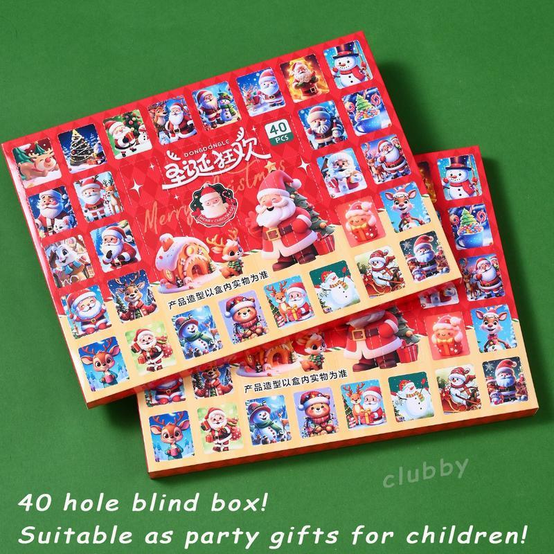 Đồ chơi Hidden box hộp mù Noel quà giáng sinh 40 món bí mật túi  mù 8