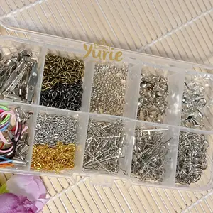 Paket Kit Meronce DIY Box 10 Sekat / Juragan Aksesoris Bekasi