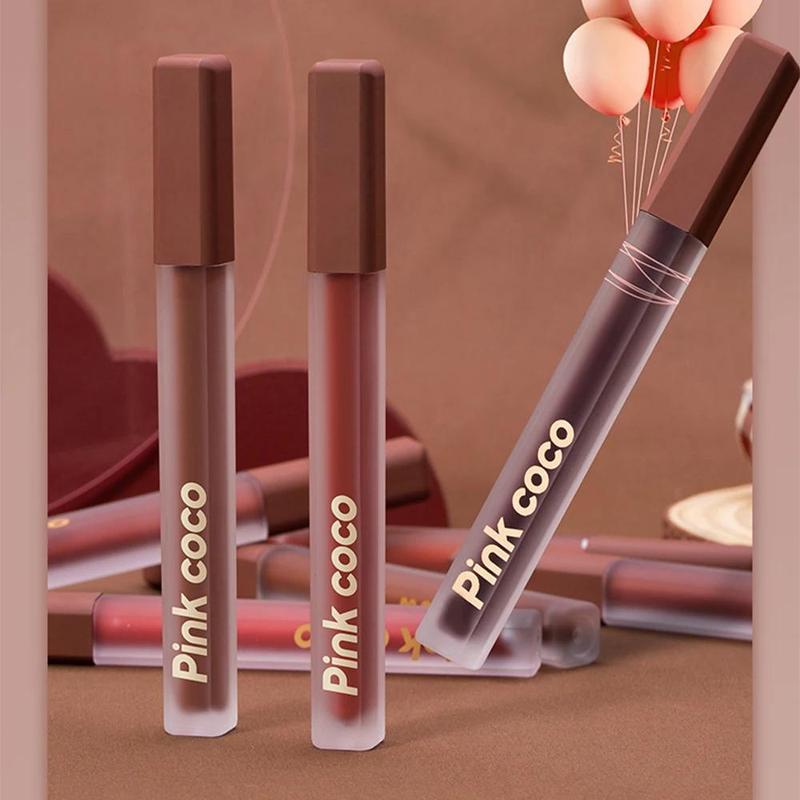 Product Introduction of Son Bóng Lì Không Thấm Nước, Gợi Cảm, Khỏa Thân, Son Bóng Lâu Trôi, Cốc Chống Dính, Son Môi Dạng Lỏng, Trang Điểm Môi 27