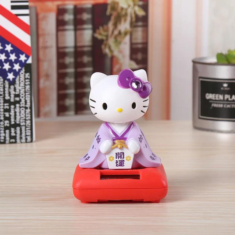 Product Introduction of Kawaii Sanrio Solar Slug Desktop Home Decoration Accessories Dashboard Ornament Kids Charm Hobby Toys 7