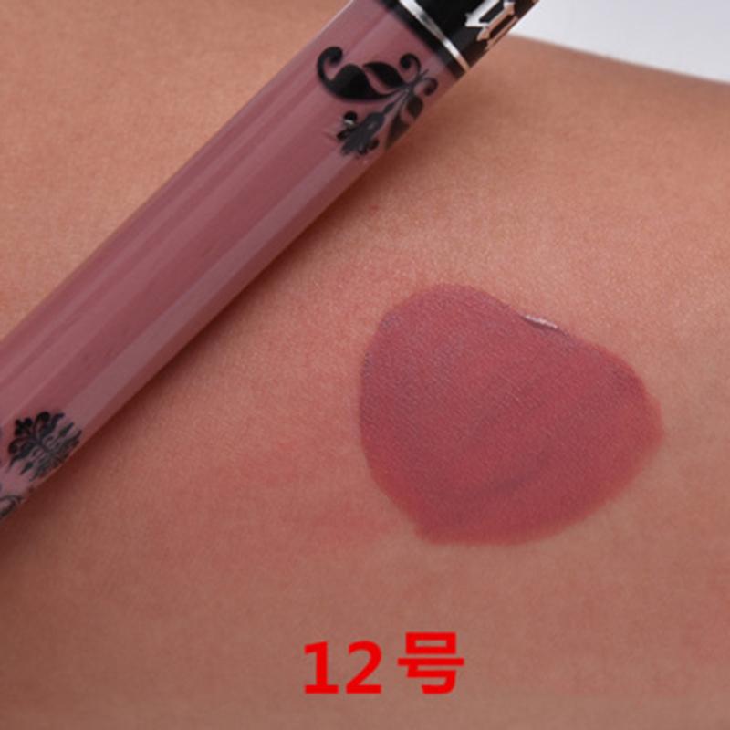 Product Introduction of 15 Colors Liquid Lipstick Waterproof Nude Matte Lipstick Velvet Glossy Lips Gloss Lipstick Lip Balm Sexy Red Colors 40
