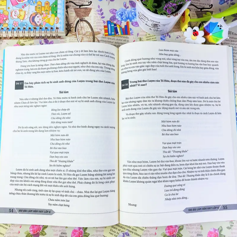 Sách - 100 Bài làm Văn hay lớp 6 - ndbooks 3