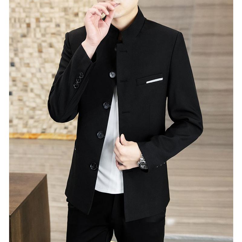 Áo khoác,áo khoác nam cổ đứng dáng ôm phong cách Hàn quốc sang trọng 2 lớp dày dặn - N56