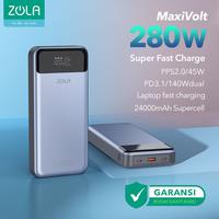 Gambar ZOLA SUPER FAST CHARGING POWERBANK LAPTOP 280W QC 3/4.0,PD 3.1,PPS 2.0 - 280W dari Zola Indonesia Kota Administrasi Jakarta Barat 1 Tokopedia