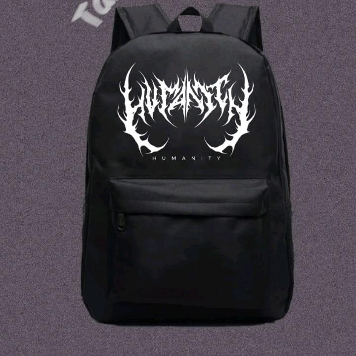 Tas ransel backpack / gendong metal edition terbaru tas pria wanita segala usia warna hitam Sekolah 2