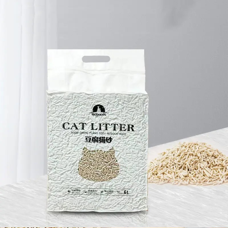 【6L Tofu Pasir】Master Tofu Soya Cat Litter | Kotak Kotoran Kucing dengan Pasir yang Efektif Membungkus Kotoran Kucing 2