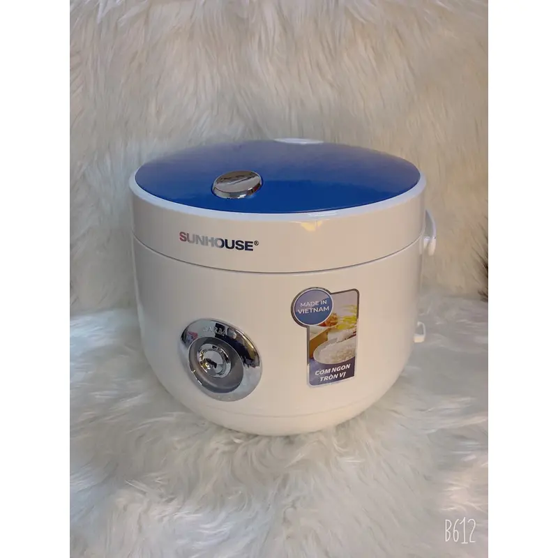 [ Free Ship 50k ] Nồi cơm điện 1.8L SUNHOUSE SHD8606. Hiện Đại, tặng kèm giá hấp, bảo hành 12 tháng toàn quốc. Nấu Cơm Cooker 3