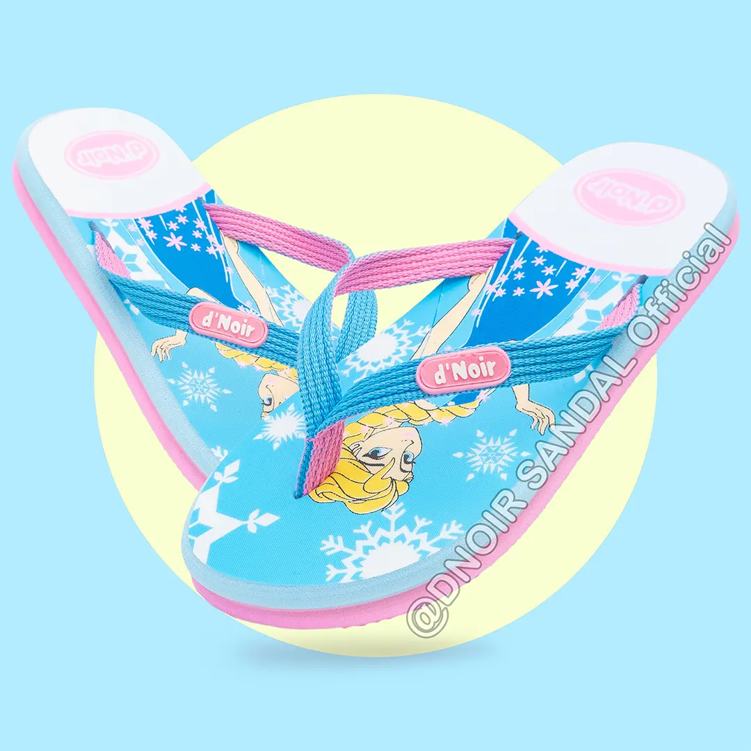 DNOIR Sandal Jepit Anak Perempuan FROZEN size 25 - 36 Fashion