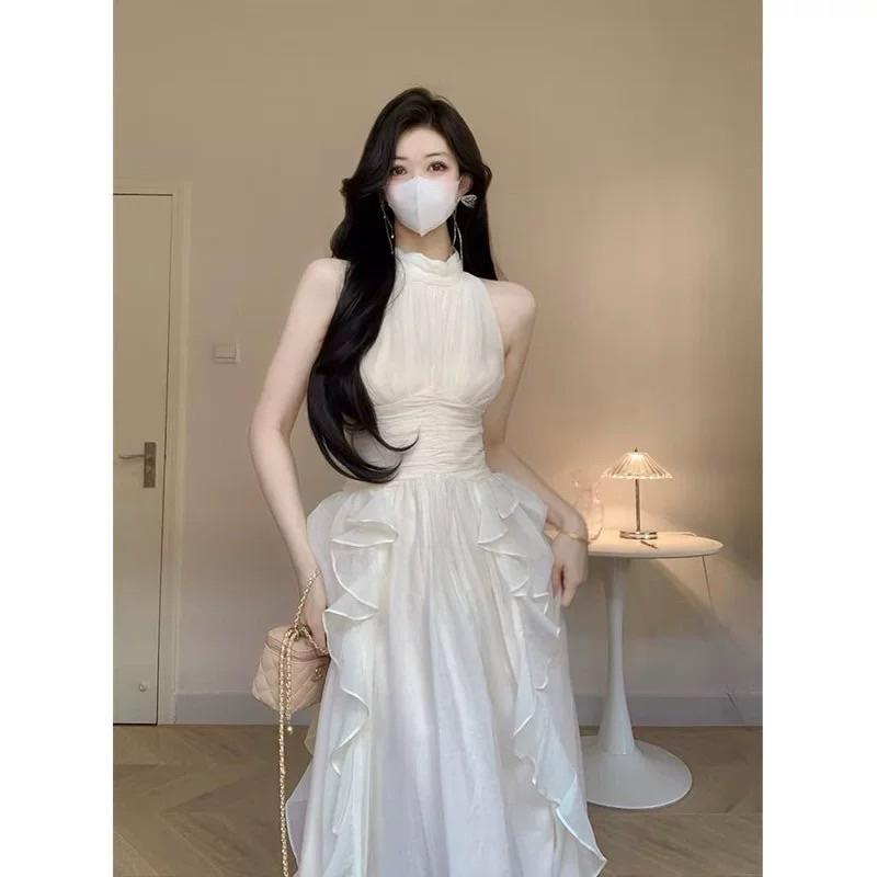 Product Introduction of ĐẦM MAXI VOAN TRẮNG ĐI BIỂN, ĐẦM ĐI CHƠI, ĐI DU LỊCH SANG CHẢNH 25