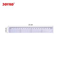 Gambar Joyko RL-P20 Penggaris Transparan Plastic Ruler 20 cm dari Namawarna Kota Bandung 2 Tokopedia